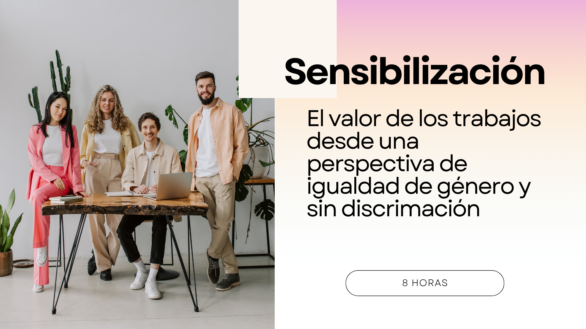 El valor de los trabajos desde una perspectiva de igualdad de género y sin discriminación